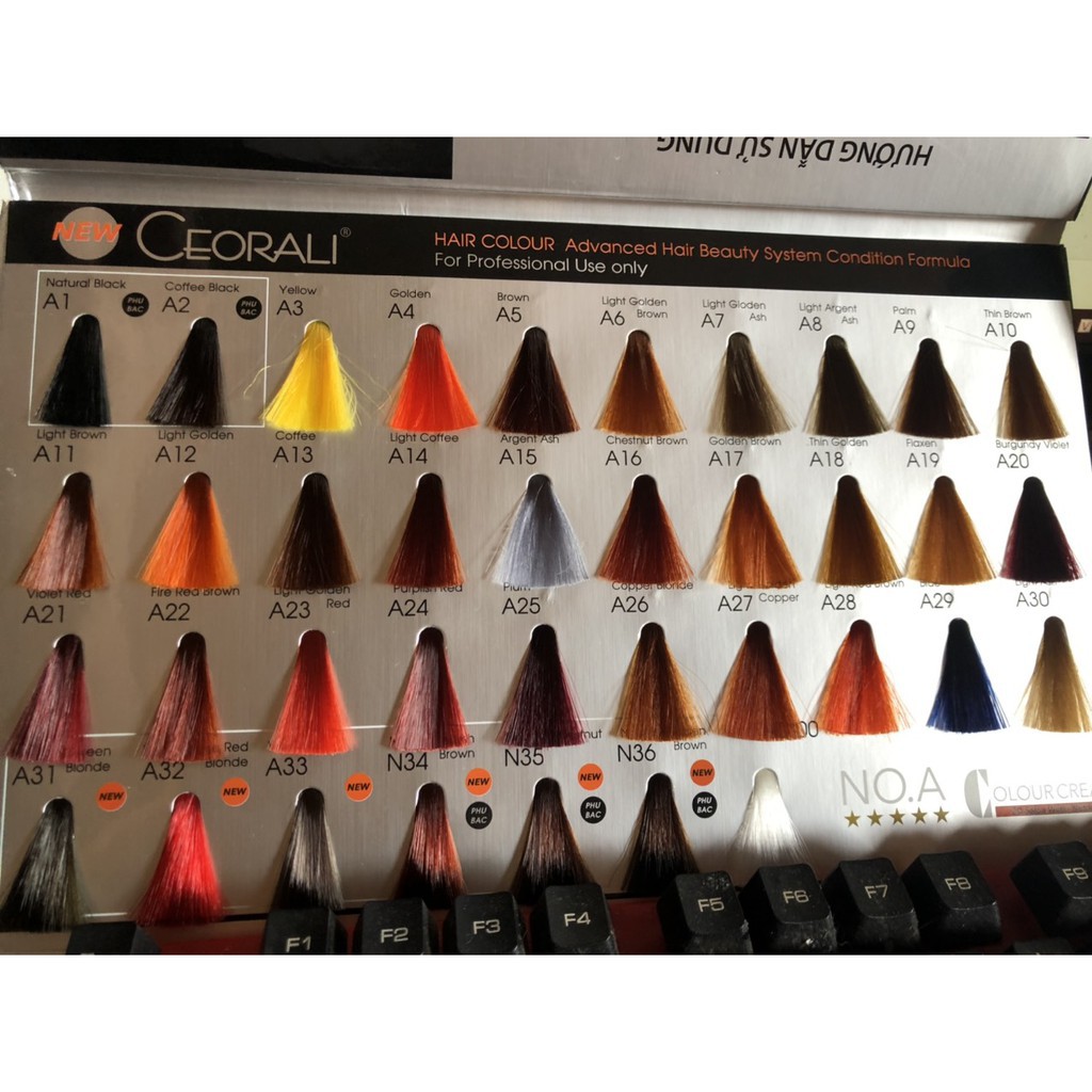 Thuốc nhuộm tóc gội nhuộm đủ các màu hottrend Ceorali | BigBuy360 - bigbuy360.vn