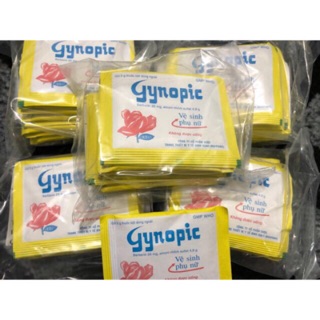 GÓI VỆ SINH PHỤ NỮ HOA HỒNG ( bịch 10 gói )
