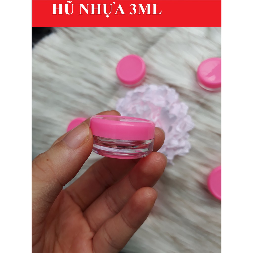 HŨ CHIẾT MỸ PHẨM 3G (3ML) NHỰA