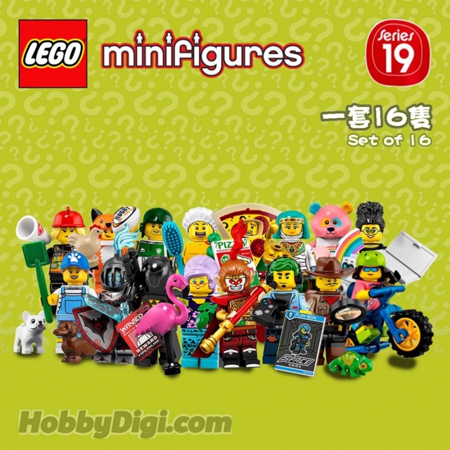 Nhân vật Lego 71025 - Lego Minifigures Series 19