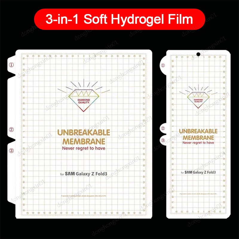 Phim Dán Bảo Vệ Màn Hình Trước Sau 3 Trong 1 Cho Samsung Galaxy Z Fold 4 3 2 5G Galaxy Z Fold2 Fold3