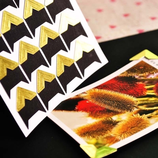 Sticker dán góc ảnh album DIY