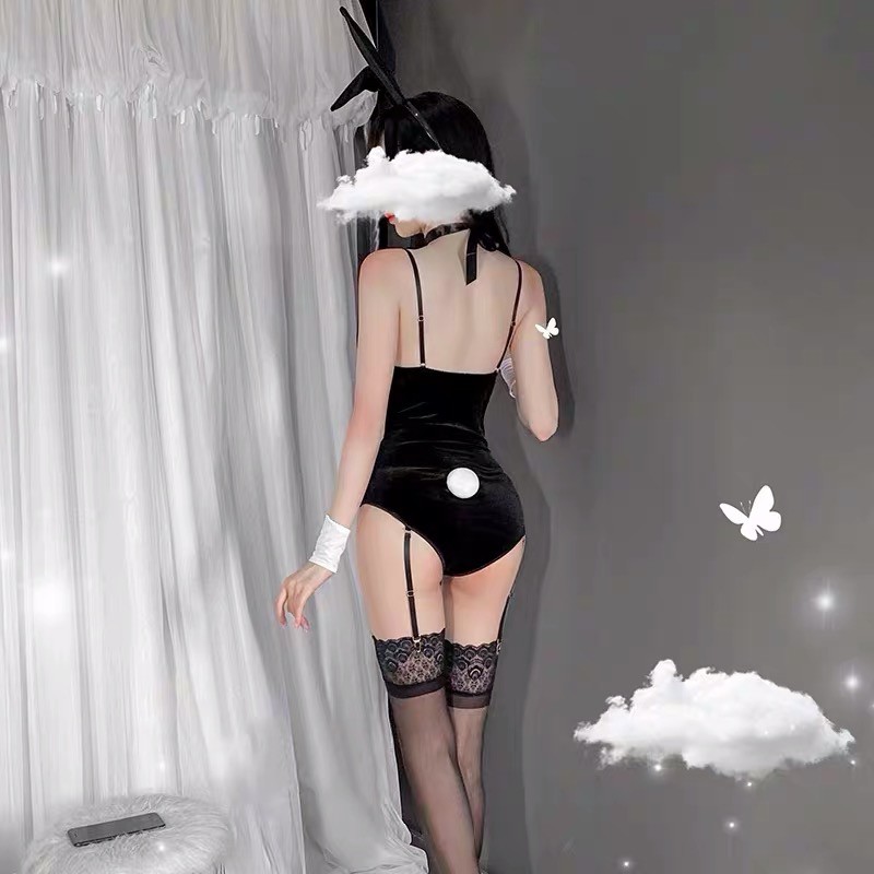 Cosplay Thỏ Nhung Sexy bodysuit C120 | BigBuy360 - bigbuy360.vn