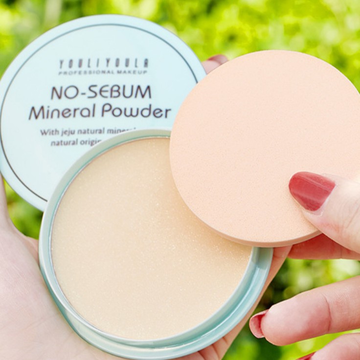 Phấn Nền Green NO-SEBUM YOULIYOULA 68204 makeup powder nội địa siêu mịn thoáng da sỉ tốt - DREAM STORE
