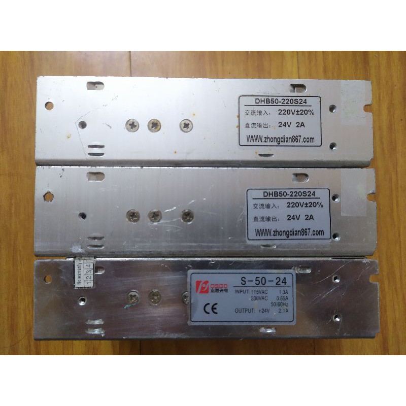 Nguồn 12V-30A 24V-1.5A 24V-2A 24V-6.5A 24V-4.2A . Nguồn HÀNG CŨ tháo máy