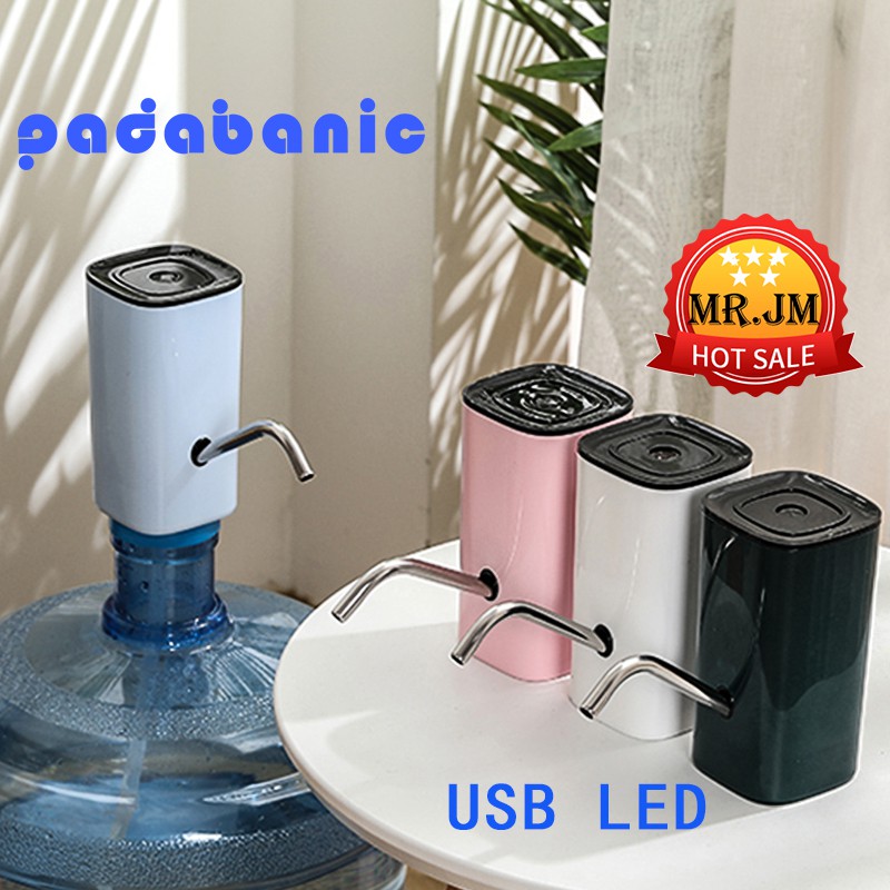 [ Rót Nước Rảnh Tay ] Vòi Bơm Nước Hút Nước Mini Padabanic Tự Động Chạm Nhẹ Rảnh Tay Sạc Tích Điện USB Bảo Hành