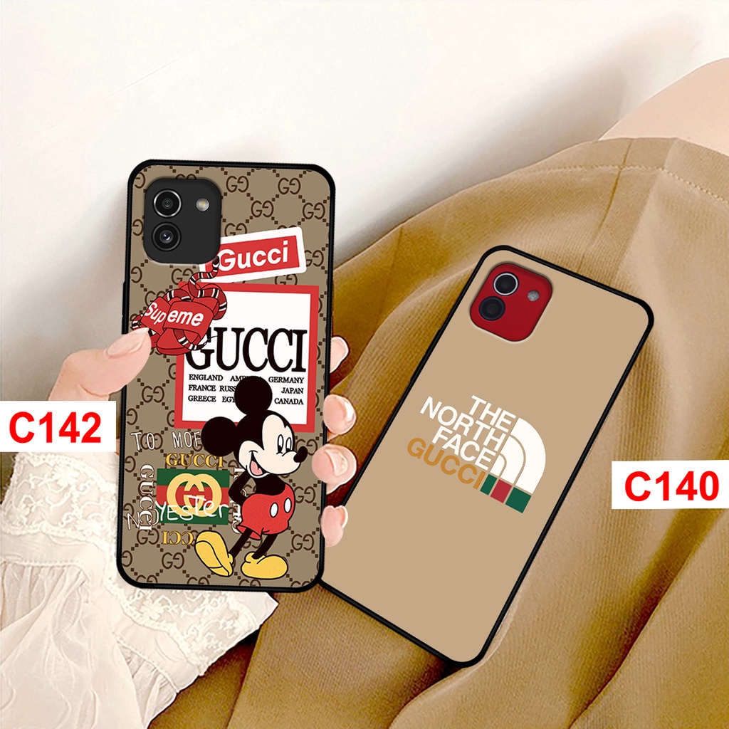 Ốp lưng Samsung  A03 in hình thương hiệu thời trang. ốp samsung A03 rẻ bền đẹp.