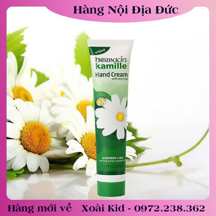 [auth] Kem dưỡng da tay Herbacin 75ml giúp da tay mịn màng hơn -Nội địa Đức Đủ Bill [Hot]
