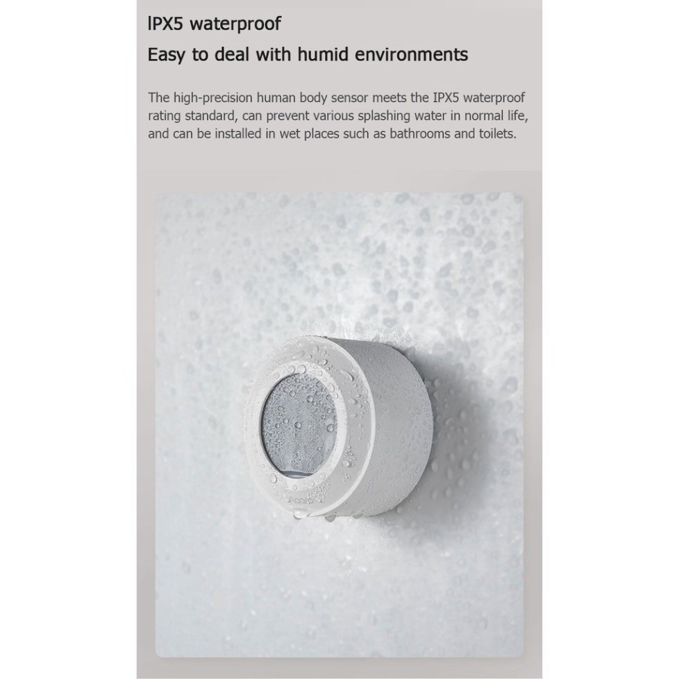 Cảm Biến Chuyển Động Aqara Độ Nhạy Cao - Aqara High Precision Motion Sensor - Tần số quét cao, tương thích HomeKit
