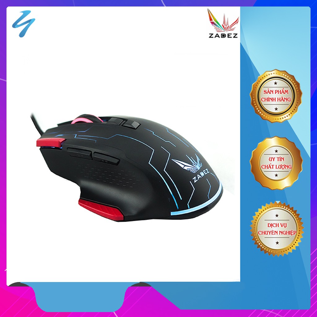 Chuột Gaming Zadez GT-616M | Hàng Chính Hãng