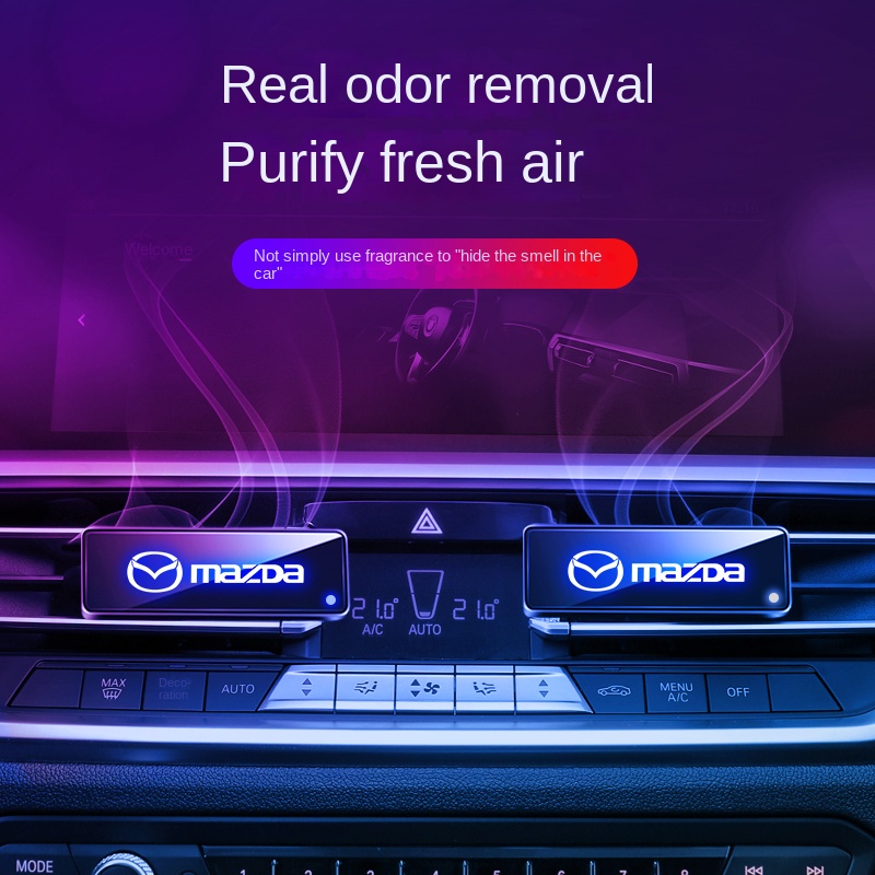 Đèn Khuếch Tán Hương Thơm Không Khí Trang Trí Nội Thất Xe Hơi Mazda CX-3 CX-5 CX-7 CX-9 CX5 CX7 CX9 CX3