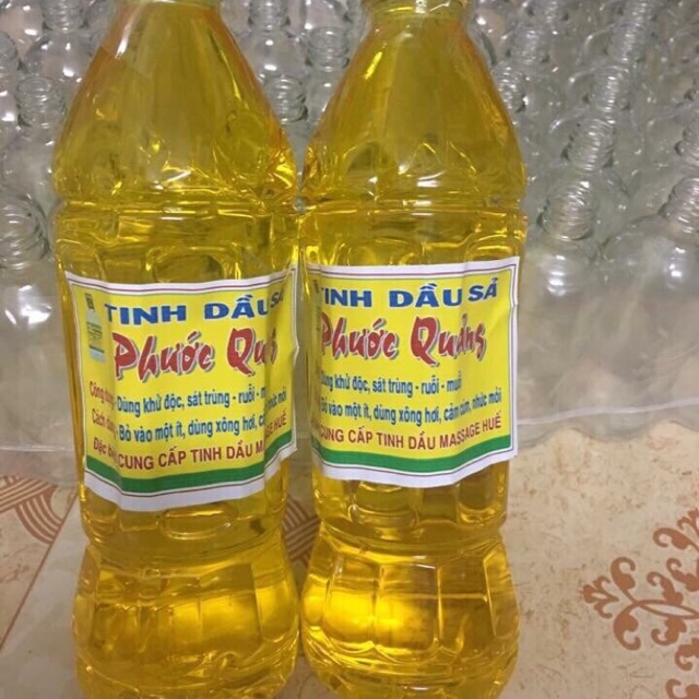 Tinh dầu sả (1 lít = 2 chai)