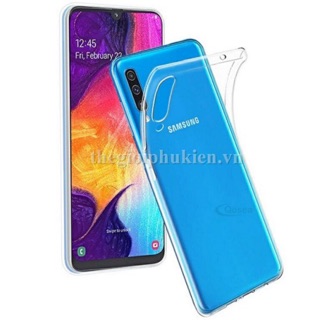 Ốp lưng dẻo cho Galaxy A50 2019 silicon trong suốt