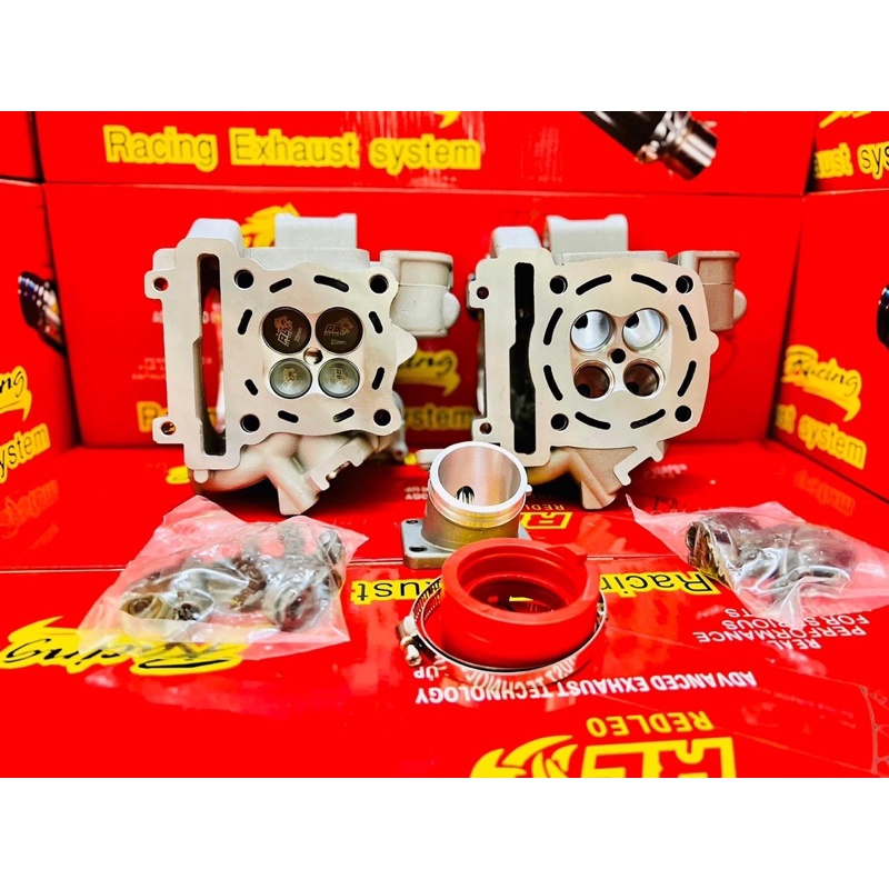 ĐẦU LÒNG REDLEO 22/25 CNC PORTING cho EXCITER CÁC ĐỜI