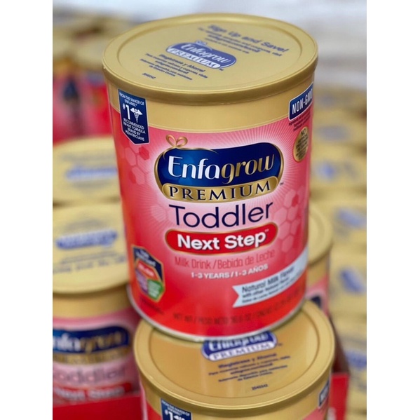 Sữa bột Enfagrow Premium toddler cho bé - Enfagrow nắp đỏ 680gr , 907gr , 1.04kg - Mỹ