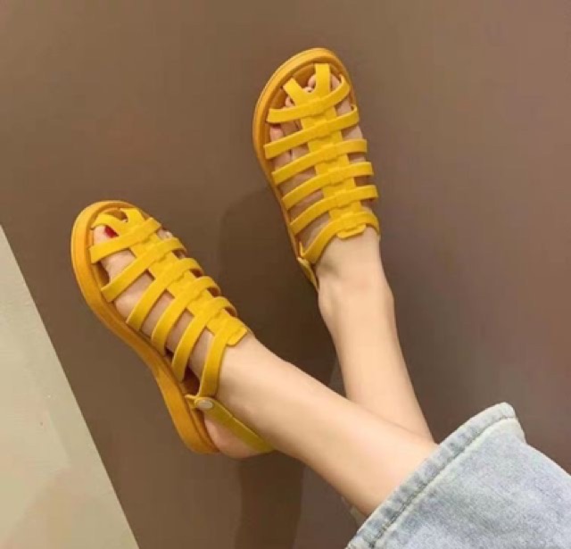 [FREE SHIP] Dép sandal nữ rọ nhựa siêu bền đẹp( giao mầu ngẫu nhiên)