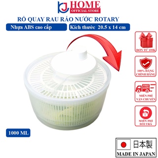 Rổ quay vắt rau sống rotary nội địa nhật bản - kj home