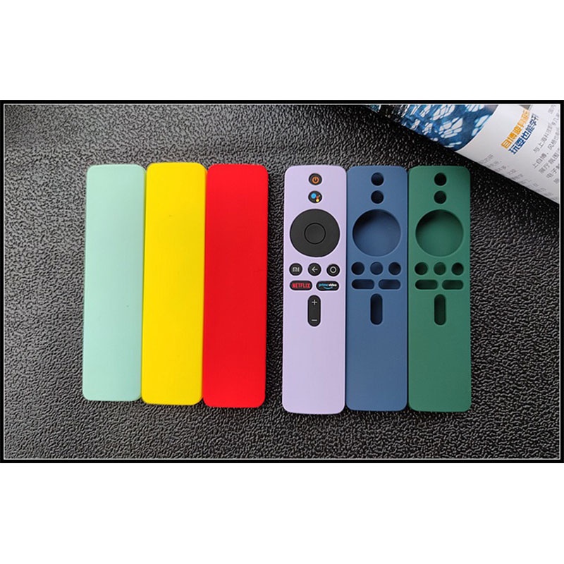 Silicone Vỏ Silicon Bảo Vệ Chìa Khóa Điều Khiển Từ Xa Cho Xiaomi Mi Box S /