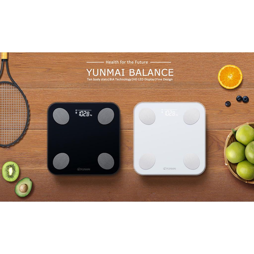 CÂN THÔNG MINH XIAOMI YUNMAI MINI 2 -Cân thông minh Xiaomi Smart Scale tặng kèm đèn led usb -dc3727