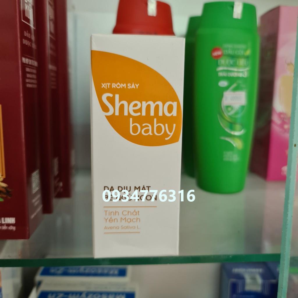 Xịt rôm sảy cho bé Shema baby
