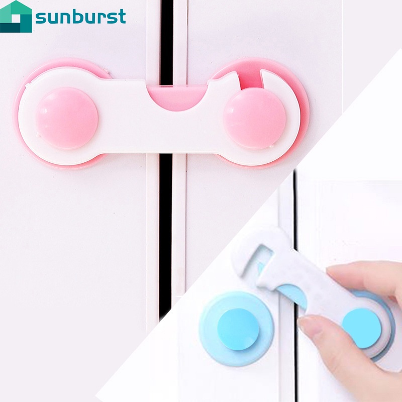1 Chốt Khóa Tủ Lạnh Tự Dính Chống Kẹt Tay Bảo Vệ An Toàn Cho Bé