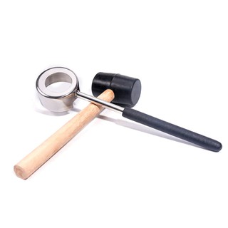 2 dụng cụ khui dừa bằng thép không gỉ
