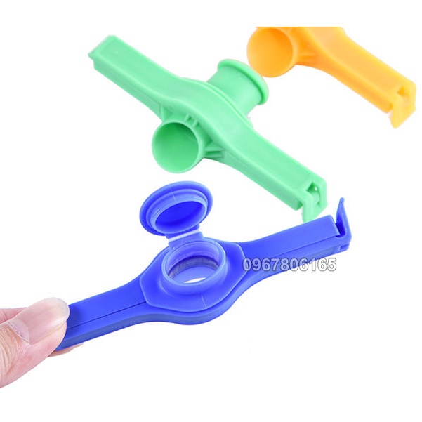Kẹp Miệng Túi Thực Phẩm - Dụng Cụ Kẹp Miệng Túi Bảo Quản Thức Ăn, Gia Vị - Có Nắp Đậy Khóa Kín