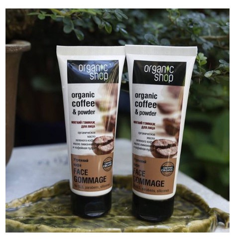 KEM TẨY DA CHẾT CHO MẶT CHIẾT XUẤT CÀ PHÊ ORGANIC SHOP