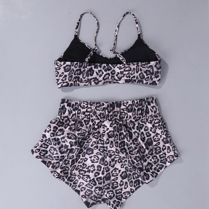Bộ Bikini 2 Mảnh Có Đệm Nâng Ngực In Họa Tiết brroa
