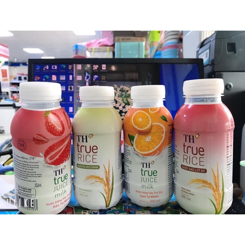 TH truemilk sữa việt quất, chuối