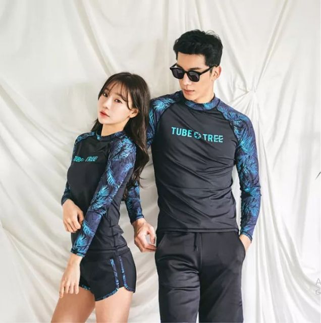 BikiniStoreVn : Đồ Bơi tay dài cặp đôi Couple Style Hàn Quốc Ani18