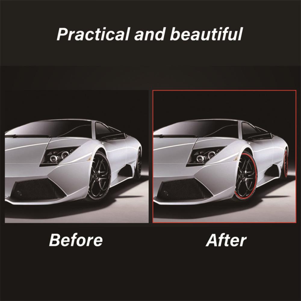 Cuộn Dây Cao Su 8M B9W3 Dán Viền Bảo Vệ Vành Bánh Xe Hơi