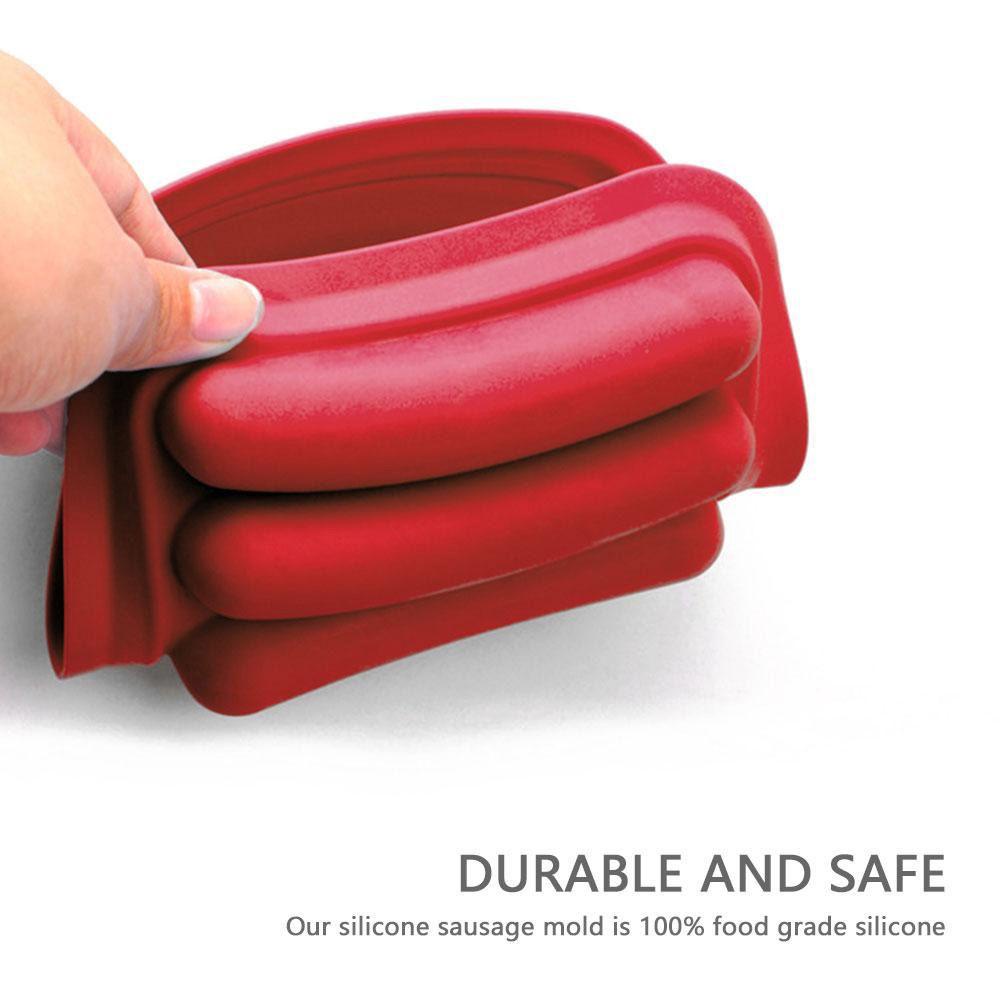 Khuôn Làm Xúc Xích 6 Ngăn Tiện Lợi