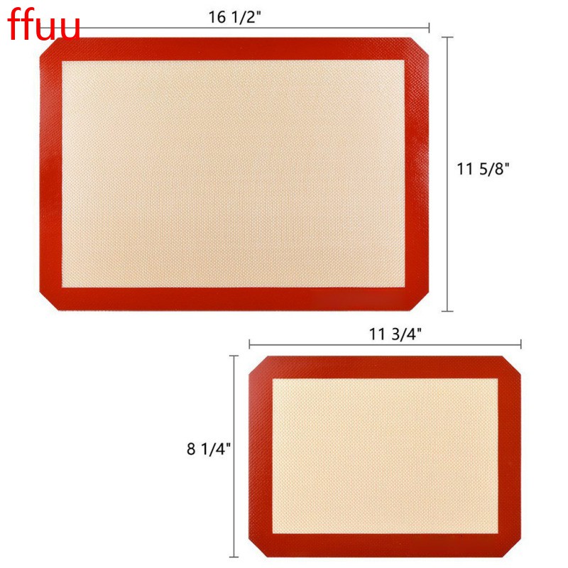 Set 3 Tấm Silicon Chống Dính Nướng Bánh Tiện Dụng