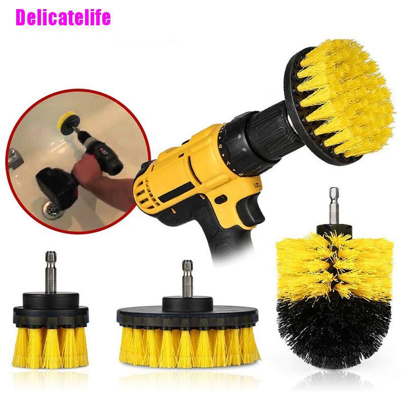 Bộ đầu cọ vệ sinh gắn máy khoan tiện dụng