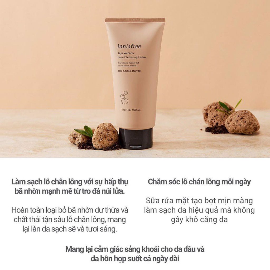 ( Mua 1 tặng 1 quà) [Mẫu Mới] Sữa Rửa Mặt Innisfree 150ml