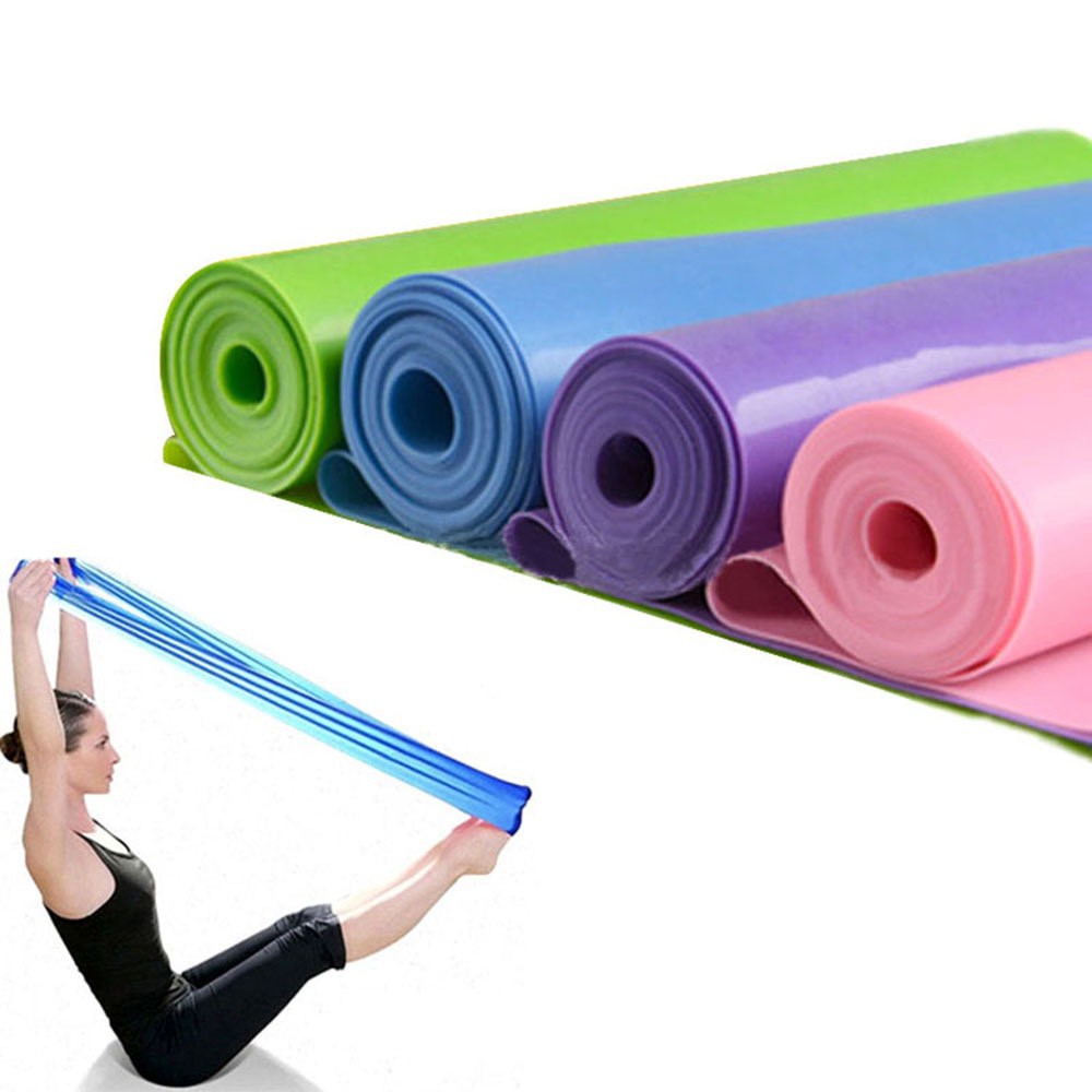 Dây kháng lực cao su đàn hồi tập gym, yoga 1,5 Mét AK28