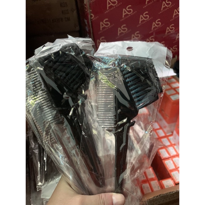 Lược nhuộm& chải tóc 2 đầu