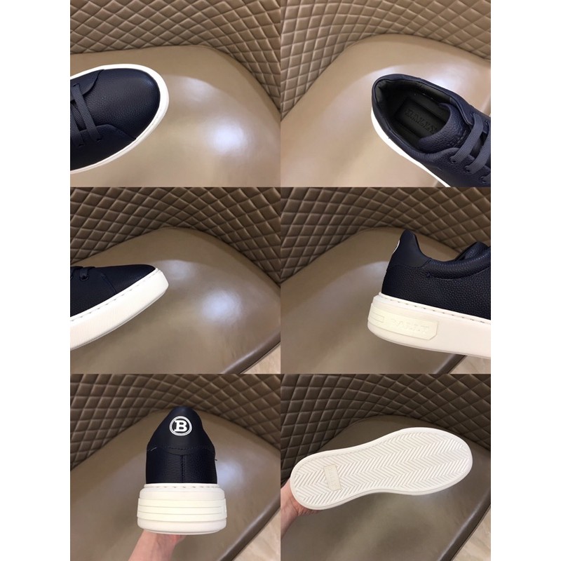 Giày thể thao/sneaker nam Bally da thật cao cấp đơn giản và phong cách