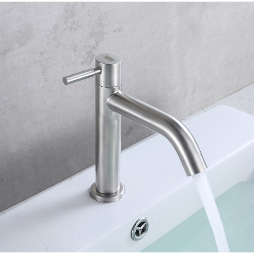 Vòi lavabo lạnh cao cấp Inox 304 MS1 | BigBuy360 - bigbuy360.vn