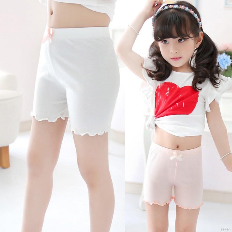 Quần Legging An Toàn Cho Bé Gái 3-12 Tuổi