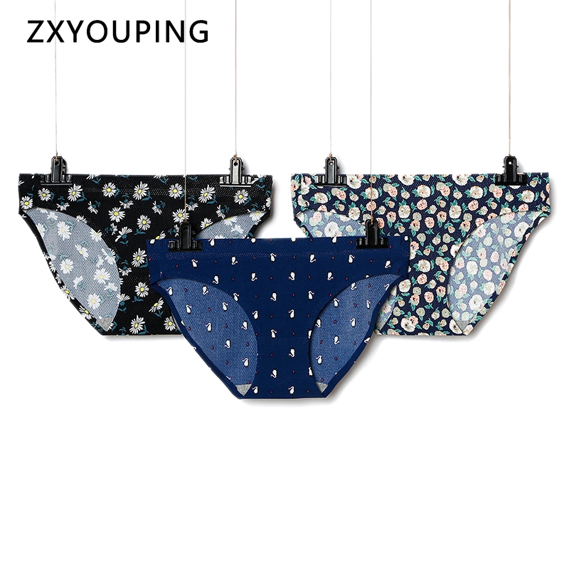Quần lót in hoa thoáng khí thời trang quyến rũ gợi cảm cho nữ