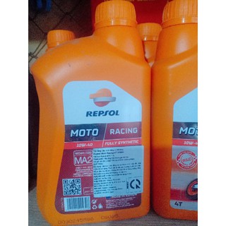Nhớt répsoll racing 10w40 có chiếc lẻ