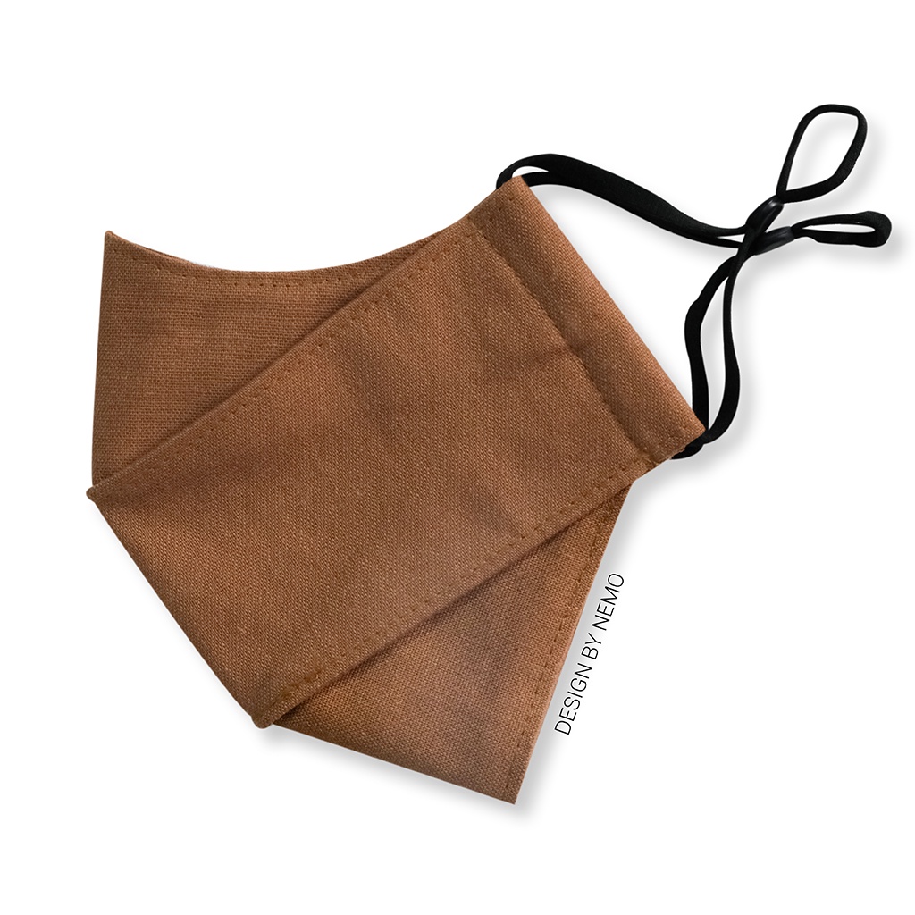 Khẩu Trang 4D Nemo Handmade, Chống Nắng, Lọc Bụi, Lọc Khuẩn, Thoáng Khí, Chất Liệu Full Linen, Đủ Size - KTDLN