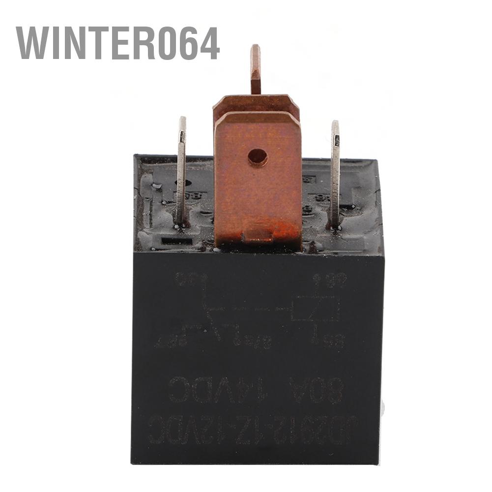 Xe tải 5 pin Xe ô tô Van Boat Truck Relay Sạc phân tách AMP DC 12V 80A Winter064