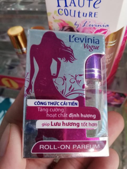 Nước hoa lăn cao cấp L'evinia lọ 5ml - 9ml !