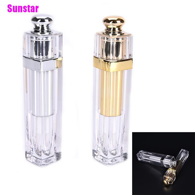 (hàng Mới Về) 1 Lọ Rỗng Đựng Son Dưỡng Môi Dung Tích 5ml Tiện Dụng