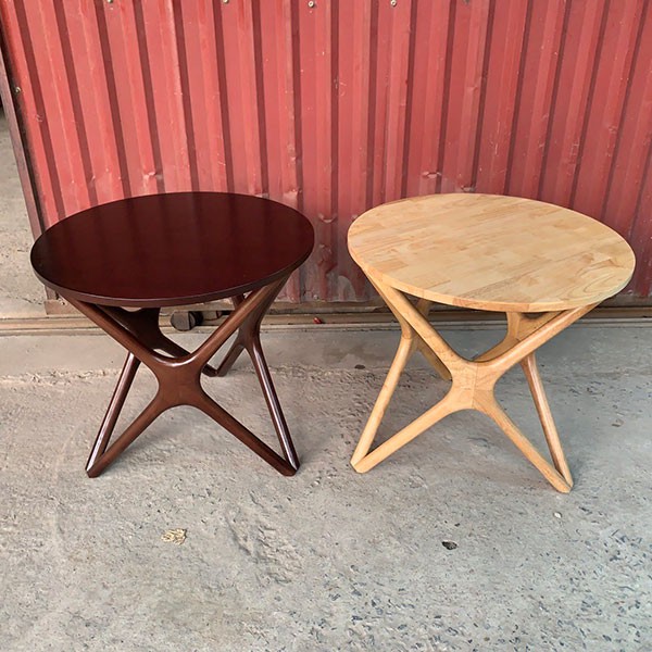 Bàn trà chân sao cho sofa, bàn decor phòng ngủ quán cafe hiện đại mộc mạc