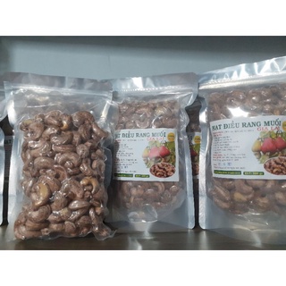 Hạt điều RANG MUỐI còn vỏ lụa, hạt nguyên (điều cồ)
