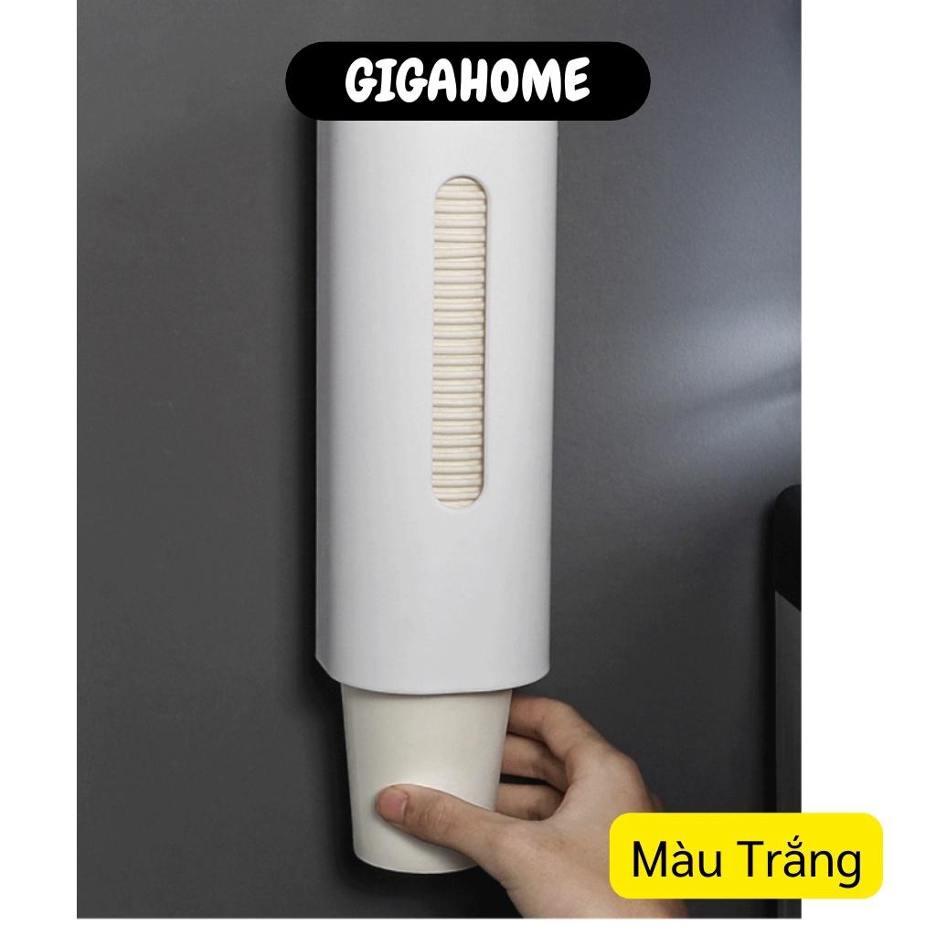 Giá lấy cốc tự động  ️ GIÁ VỐN Dụng cụ đựng ly giấy treo tượng 1 ngăn tiện lợi 21x7,5x7,5cm 9533